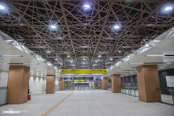 Ba ga ngầm Metro Bến Thành - Suối Tiên trước ngày đón khách - ảnh 7