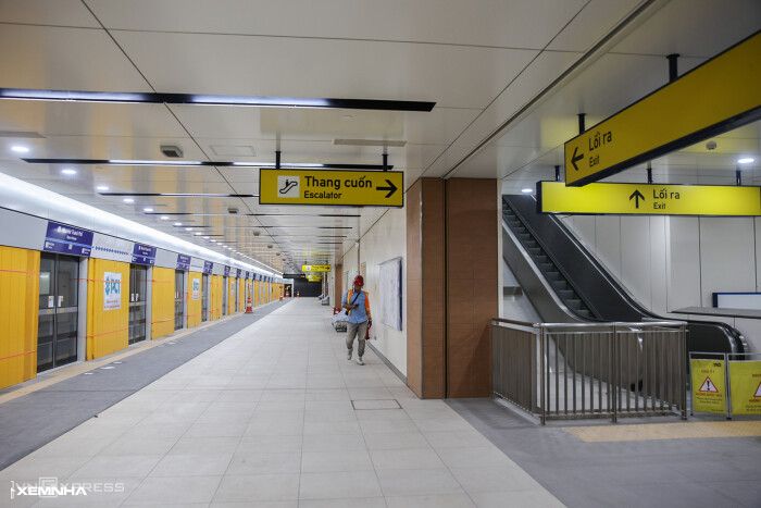 Ba ga ngầm Metro Bến Thành - Suối Tiên trước ngày đón khách - ảnh 10