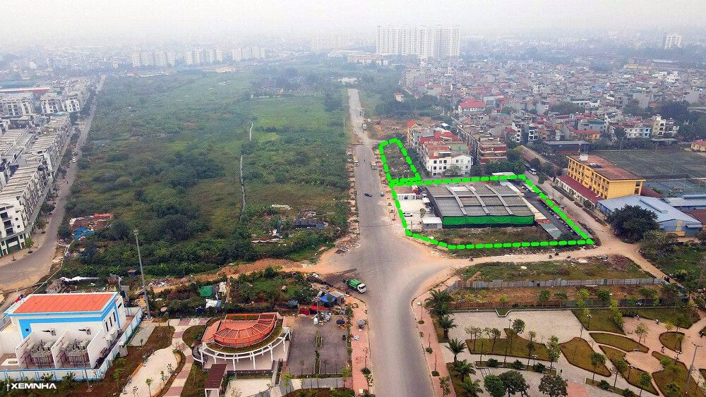 Cận cảnh khu đất gần 10.000 m2 sát công viên Ngọc Thụy sắp làm hạ tầng để đấu giá - ảnh 1