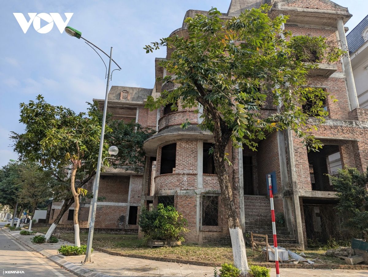 Cận cảnh khu đô thị có hàng trăm biệt thự triệu đô bị bỏ hoang ở Hà Nội - ảnh 3