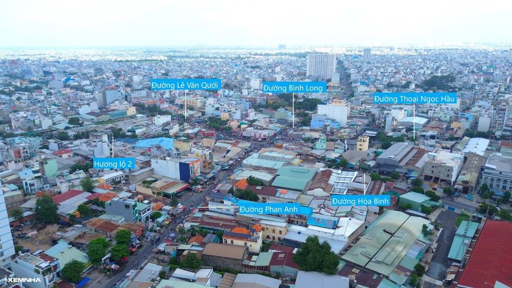 Chi tiết phương án xây cầu vượt và mở rộng nút giao Bốn Xã, nơi hội tụ 6 tuyến đường ở TP HCM - ảnh 1