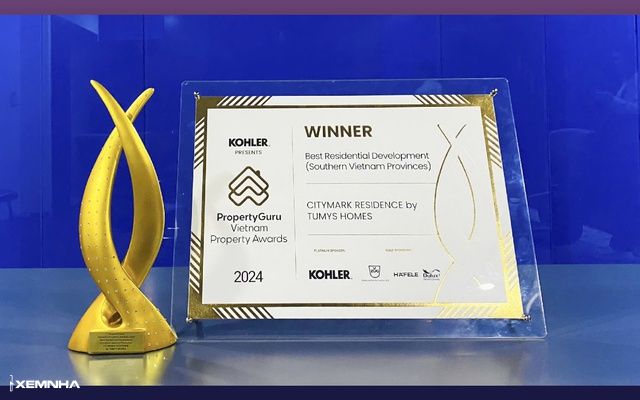 Citymark Residence: “Căn hộ tốt nhất miền Nam” tại Propertyguru Vietnam Property Awards 2024 - ảnh 1