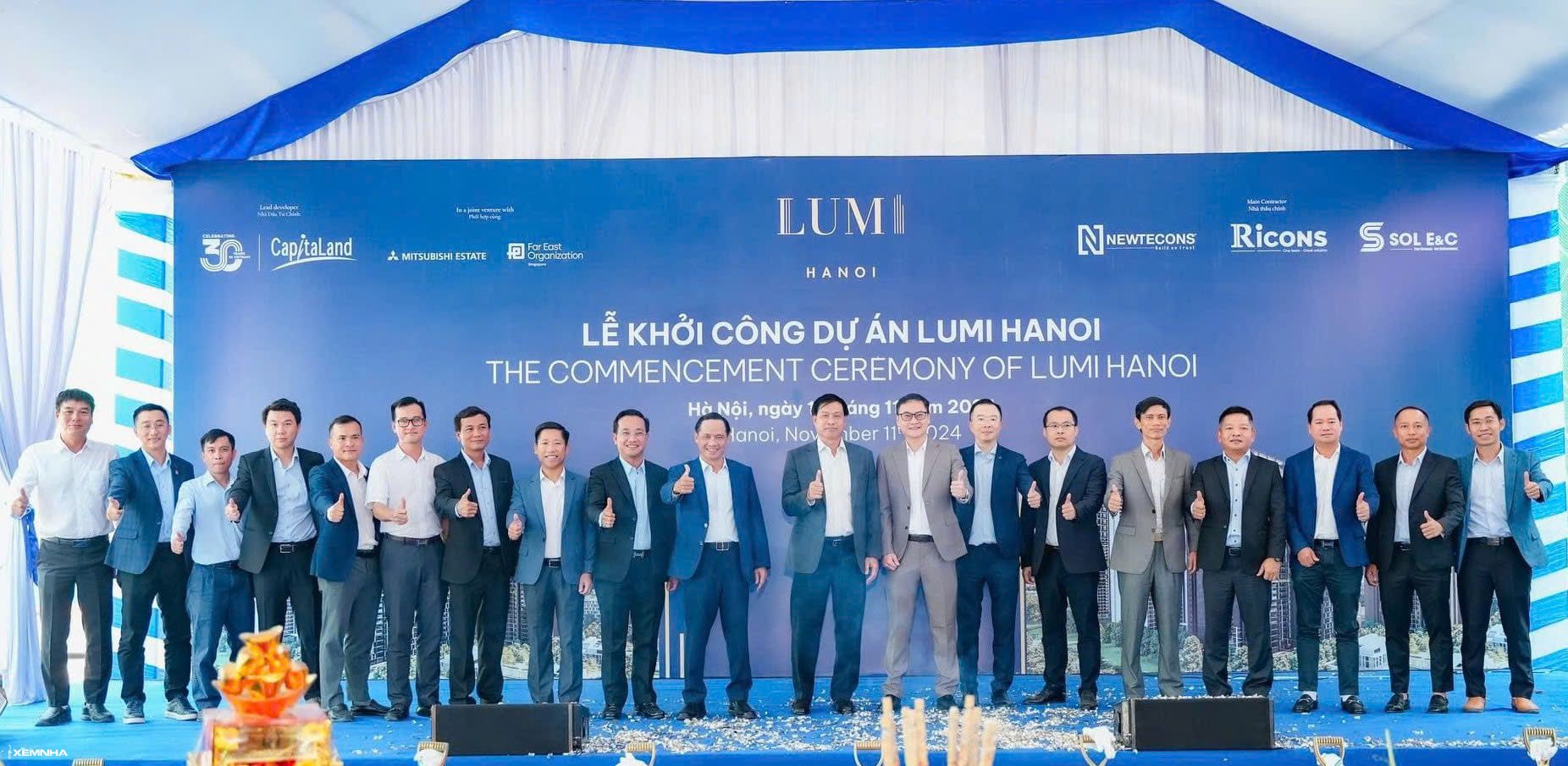 Dự án tỷ đô Lumi Hanoi khởi công – Lộ diện “bộ ba” nhà thầu xây dựng - ảnh 4
