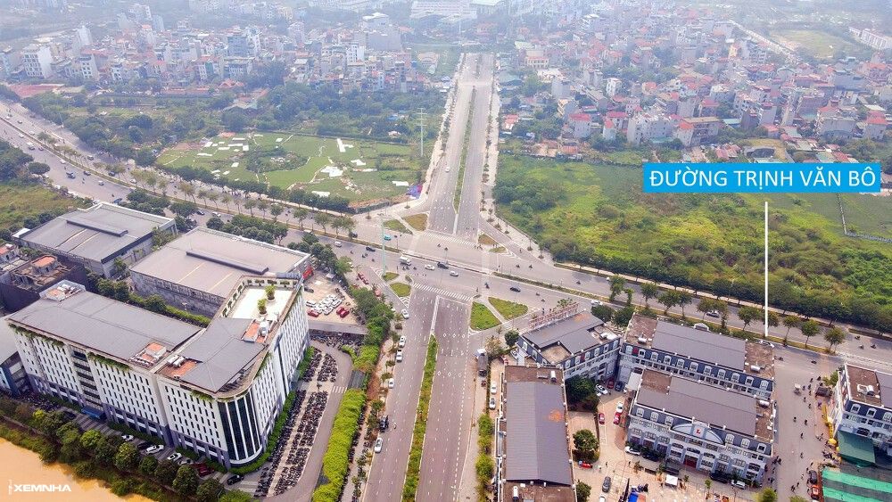 Hình ảnh nhà cửa dày đặc chưa thể giải tỏa trên lộ trình mở đường kết nối KĐT Xuân Phương đến quốc lộ 32 - ảnh 5
