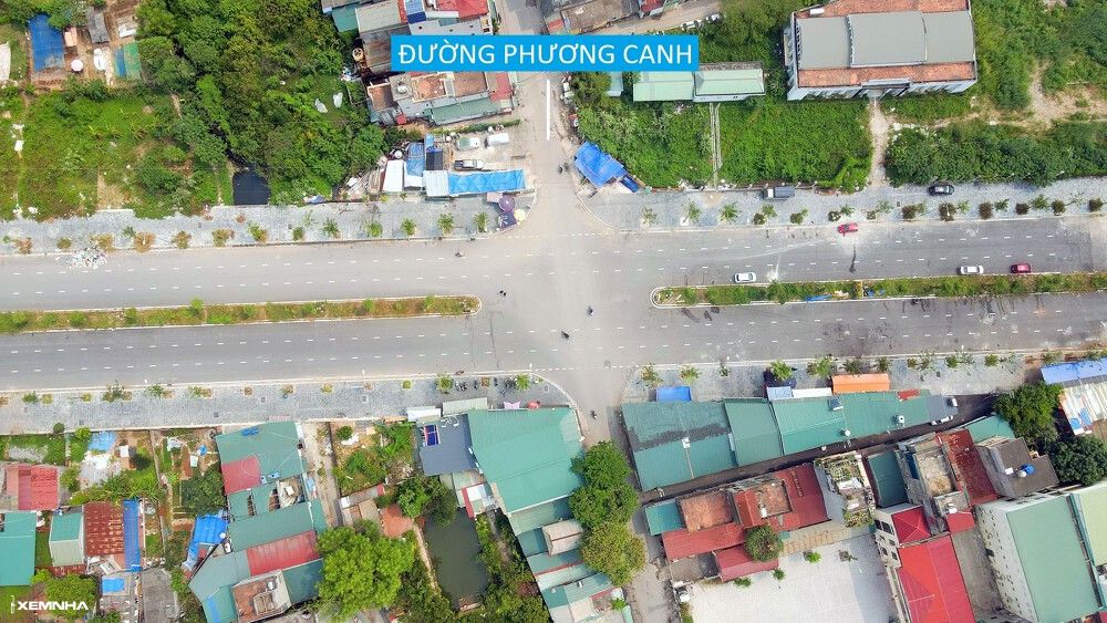 Hình ảnh nhà cửa dày đặc chưa thể giải tỏa trên lộ trình mở đường kết nối KĐT Xuân Phương đến quốc lộ 32 - ảnh 7