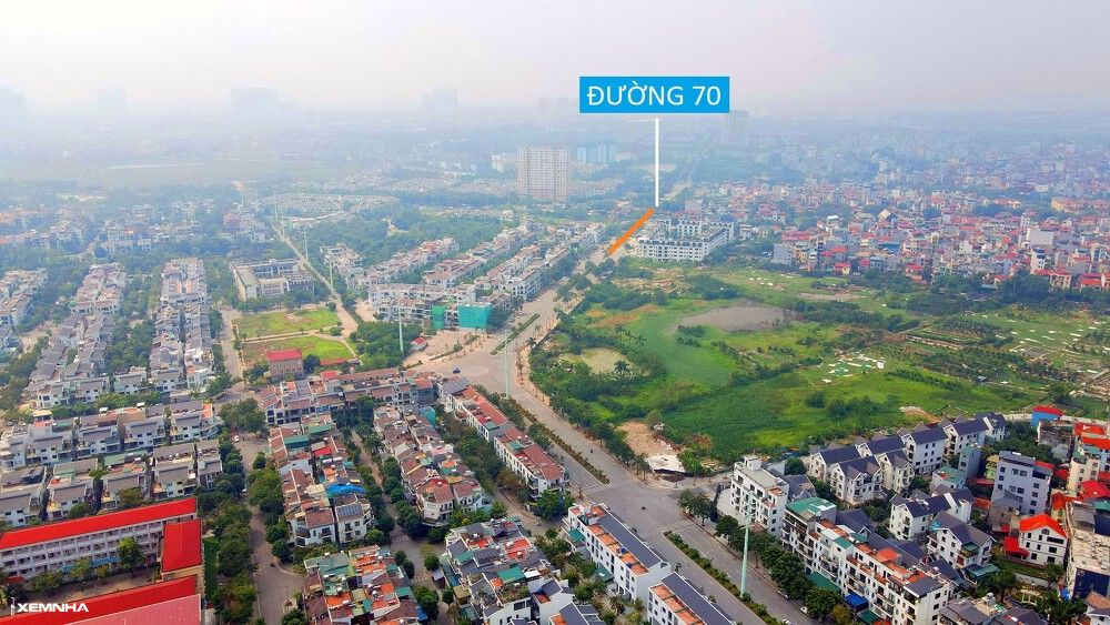Hình ảnh nhà cửa dày đặc chưa thể giải tỏa trên lộ trình mở đường kết nối KĐT Xuân Phương đến quốc lộ 32 - ảnh 10