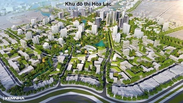 Hòa Lạc được quy hoạch lên thành phố, loạt dự án hạ tầng nghìn tỷ dồn dập triển khai hút nhà đầu tư bất động sản - ảnh 1