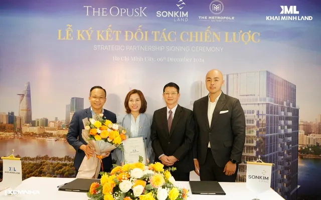Khải Hoàn Land - Sơn Kim Land: Tiếp tục ký kết hợp tác chiến lược - ảnh 1
