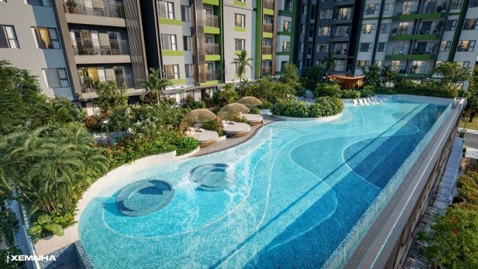 Không gian sống cân bằng tại Bình Dương - ảnh 2