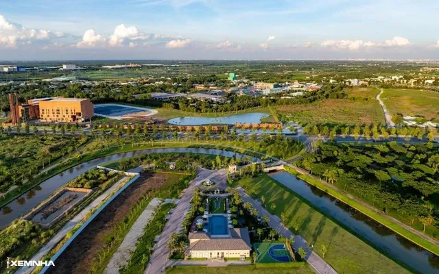 Nhà đầu tư đổ về Long An để sở hữu biệt thự ven sông - ảnh 1
