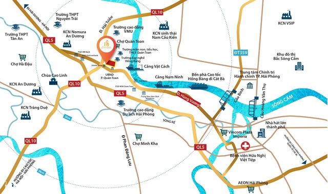 Tiềm năng kinh doanh từ vị trí cửa ngõ giao thương của Hồng Bàng Midtown - ảnh 2