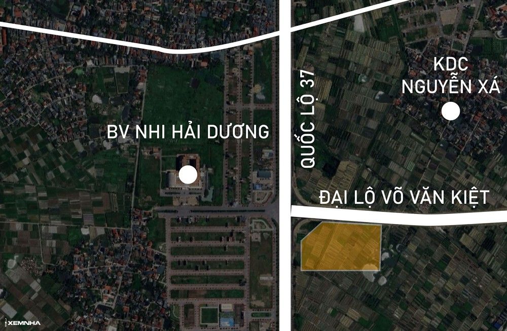 Toàn cảnh khu đất sẽ xây Aeon Mall hơn 1.200 tỷ đồng ở Hải Dương - ảnh 1