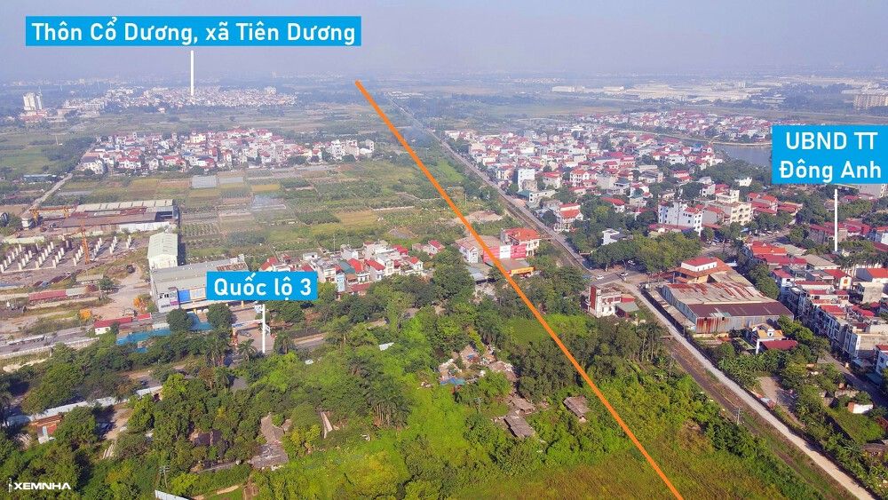 Toàn cảnh Vành đai 3 qua huyện Đông Anh sẽ khởi công năm tới - ảnh 7