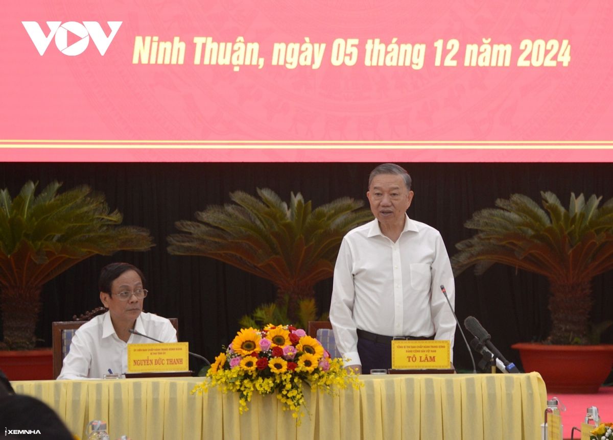 Tổng Bí thư: Chuẩn bị tốt điều kiện để khởi động lại Nhà máy điện hạt nhân Ninh Thuận - ảnh 2