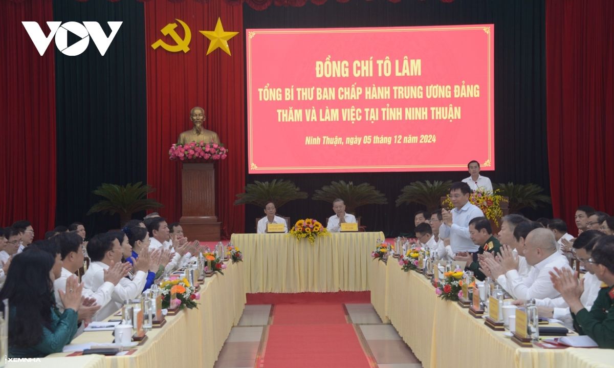 Tổng Bí thư: Chuẩn bị tốt điều kiện để khởi động lại Nhà máy điện hạt nhân Ninh Thuận - ảnh 3