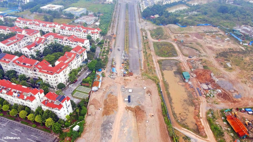 Vành đai 3,5 từ QL32 đến Đại lộ Thăng Long sau 7 năm thi công - ảnh 12
