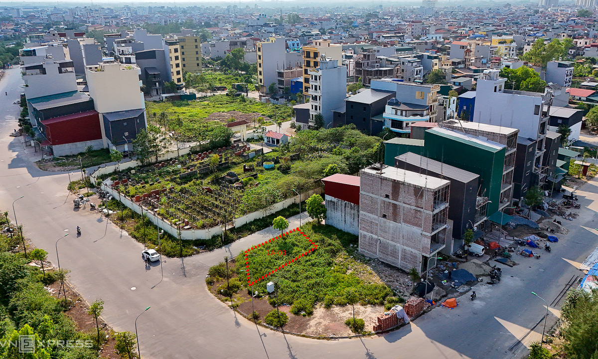 80% lô đất trúng đấu giá tại Hà Đông chưa được nộp tiền