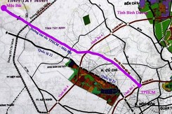 Ba cao tốc phía nam dự kiến khởi công vào năm tới