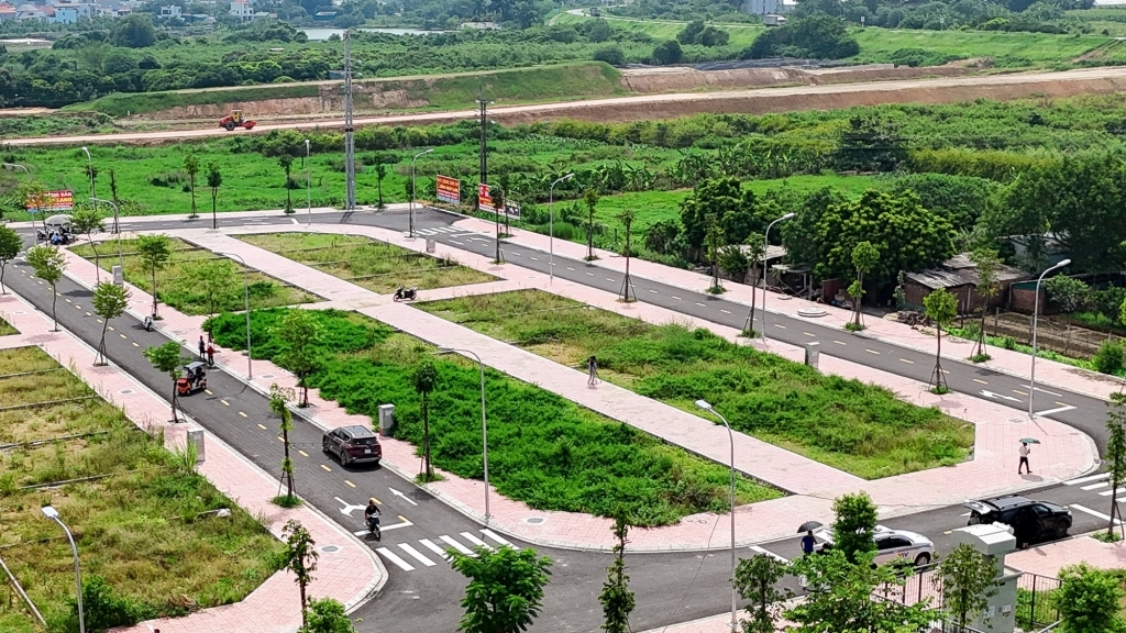 Đất đấu giá huyện Quốc Oai cao nhất gần 95 triệu đồng một m2