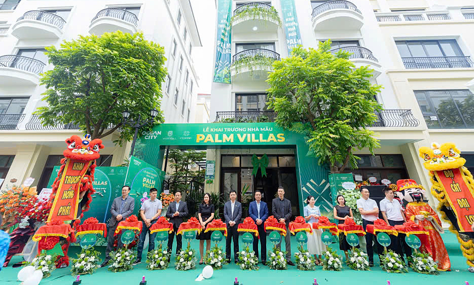 Khai trương nhà mẫu Palm Villas dự án Vinhomes Ocean Park 2