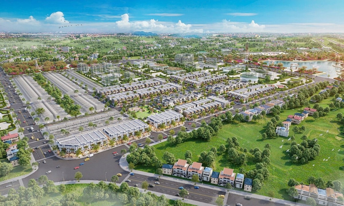 Khu đô thị Nghia Dan New Center hơn 9,6 ha tại Nghệ An