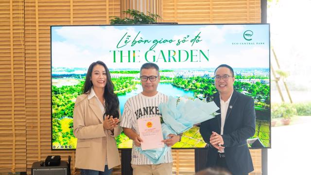Những cư dân đầu tiên Eco Central Park được nhận sổ đỏ